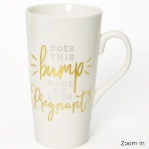 Pregnancy Coffee Mug - Does this bump make me look pregnant? NWT